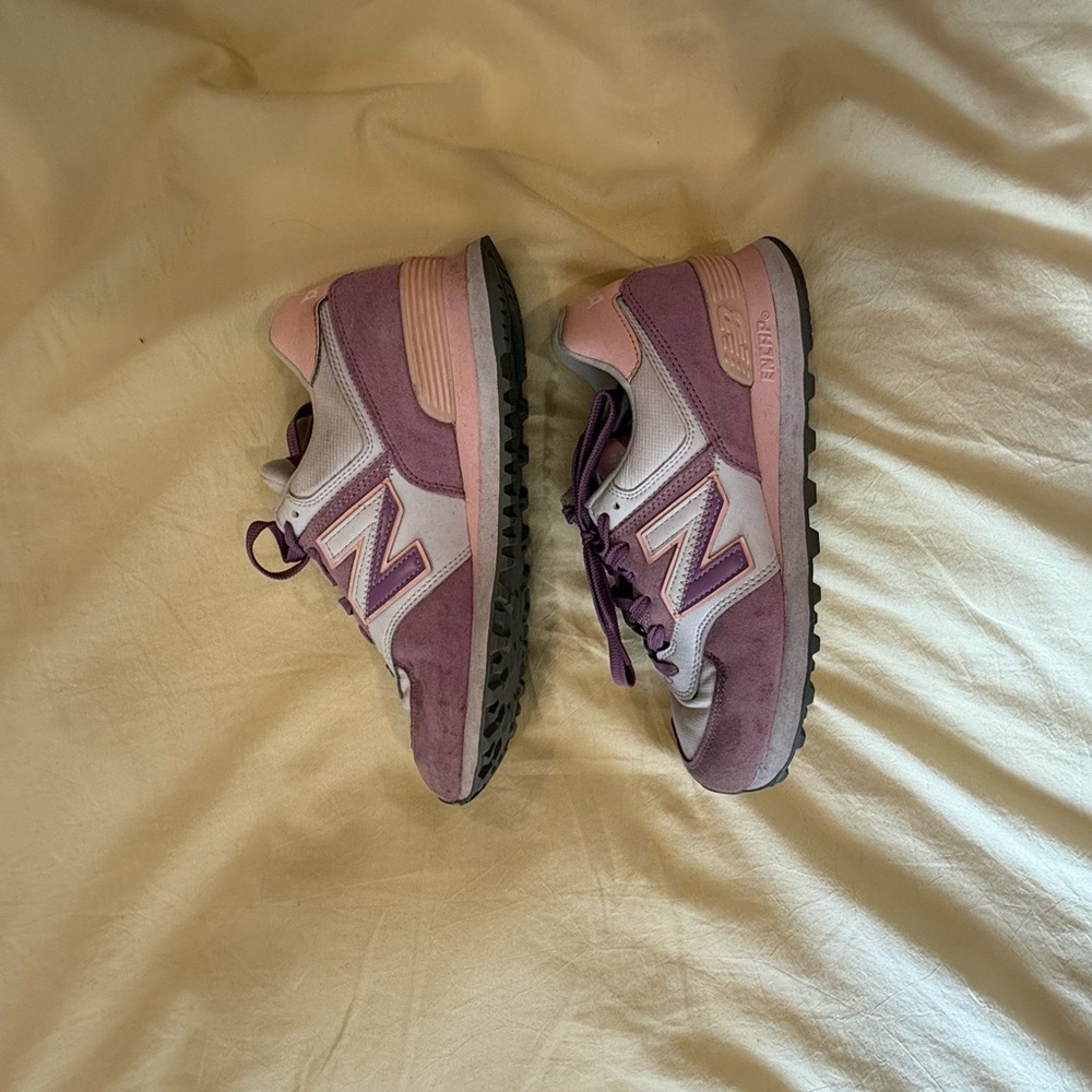 New balance 574 pink and purple